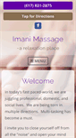 Mobile Screenshot of imanimassage.com